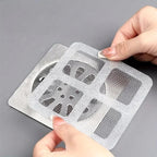 10pcs Disposable Shower Drain Hair Catcher Mesh Shower Drain Covers