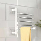 Rotatable Swing Arms Towel Rack