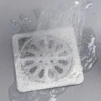 10pcs Disposable Shower Drain Hair Catcher Mesh Shower Drain Covers