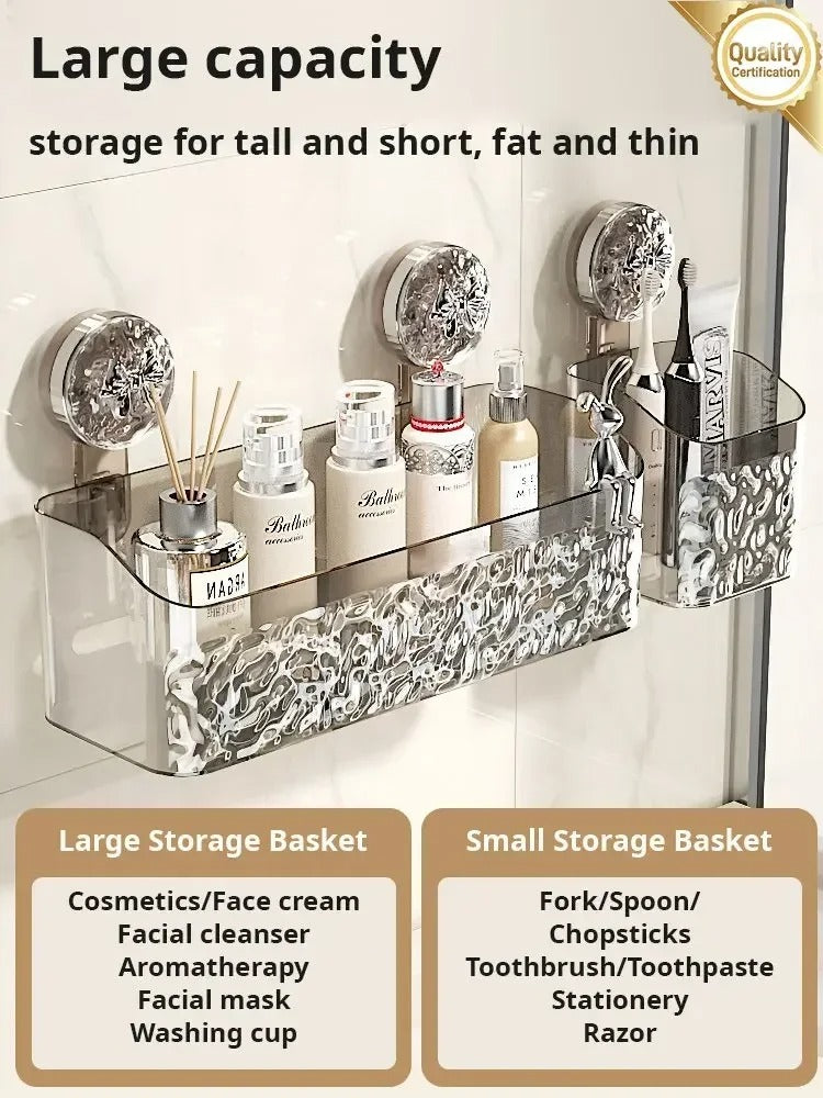suction cup shower shelf