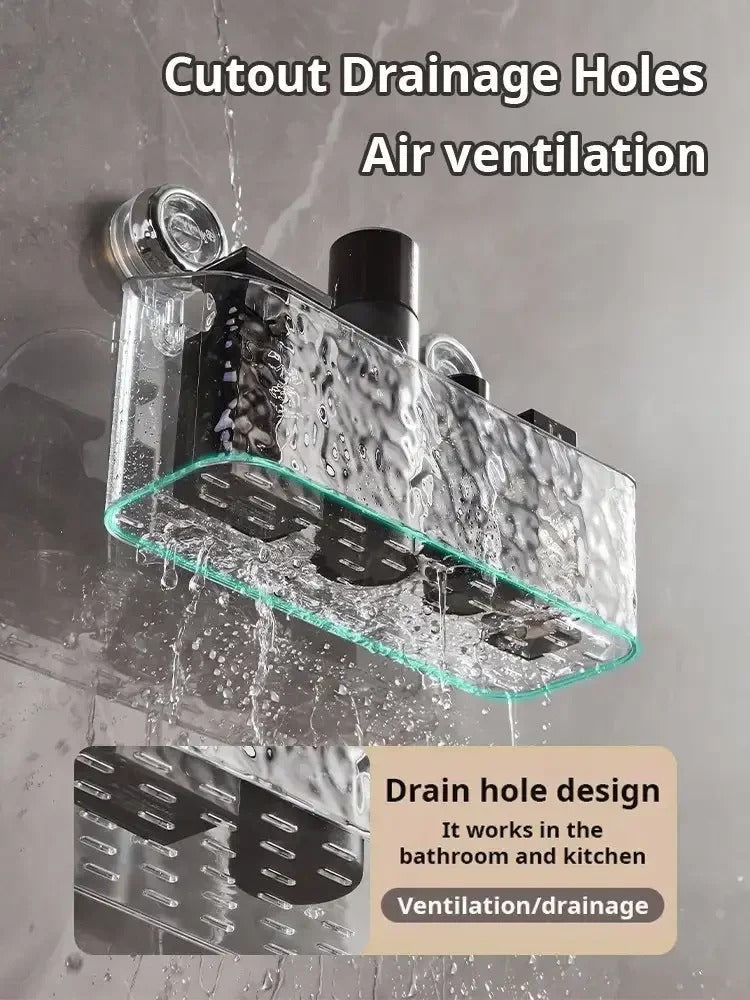 suction cup shower shelf